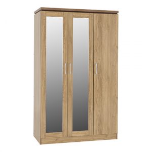 crieff-wooden-wardrobe-3-doors-oak-effect