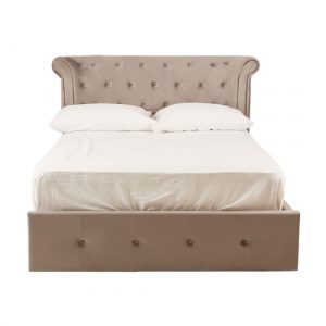 cujam-brushed-velvet-upholstered-ottoman-double-bed-steel