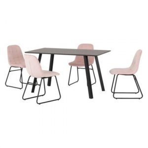 cursan-dining-table-4-lukas-baby-pink-chairs