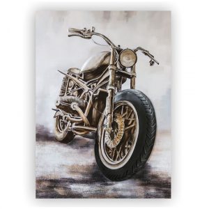 custom-bike-3d-picture-canvas-wall-art-silver-grey