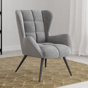 dalia-plush-velvet-accent-chair-grey-black-frame