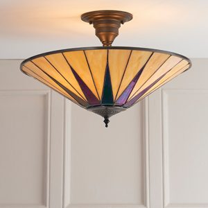 dark-star-3-lights-glass-semi-flush-ceiling-light-bronze