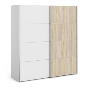 dcap-wooden-sliding-doors-wardrobe-white-oak-5-shelves