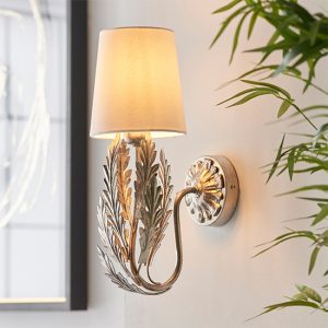 delphine-leaf-wall-light-silver-ivory-shade