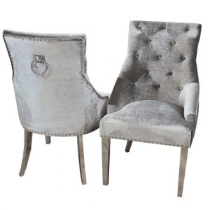 dessel-plain-knocker-pewter-velvet-dining-chairs-pair