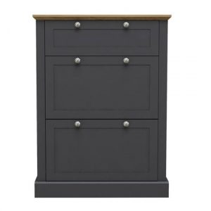 devon-wooden-shoe-storage-cabinet-charcoal-3-doors