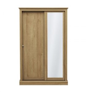devon-wooden-sliding-wardrobe-oak-2-doors