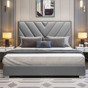dewitt-plush-velvet-double-bed-grey