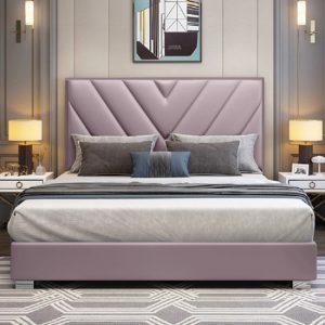 dewitt-plush-velvet-double-bed-pink