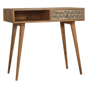 dice-wooden-study-desk-oak-ish-brass-cement-inlay