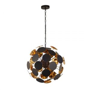 discus-wall-hung-4-pendant-light-black-gold