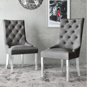 donatello-dark-grey-velvet-fabric-dining-chairs-pair