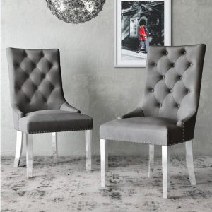 donatello-silver-grey-velvet-fabric-dining-chairs-pair