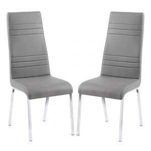 dora-grey-leather-dining-chairs-chrome-legs-pair