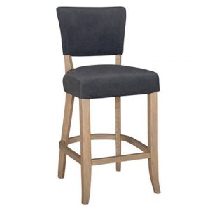 dukes-velvet-bar-chair-wooden-frame-dark-grey