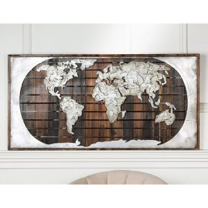 earth-picture-metal-wall-art-brown-silver