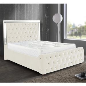 eastcote-mirrored-bed-double-plush-velvet-cream