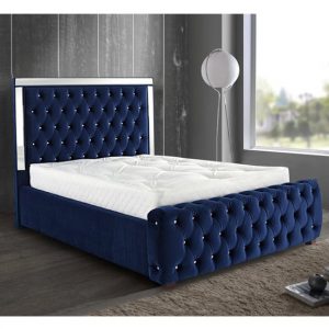 eastcote-plush-velvet-mirrored-double-bed-blue