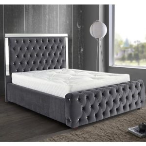 eastcote-plush-velvet-mirrored-double-bed-steel