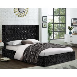 eastlake-crushed-velvet-double-bed-black
