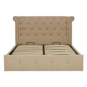 edison-fabric-king-size-bed-beige-hopsack-velvet