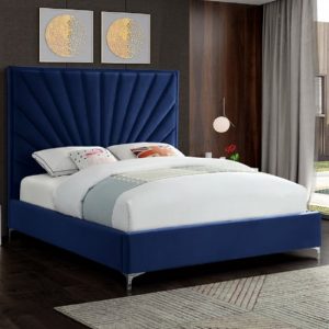 einod-plush-velvet-upholstered-double-bed-blue