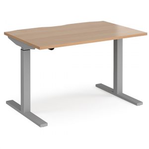 elev-1200mm-sit-stand-computer-desk-beech-silver-legs