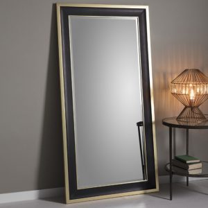 elmont-bevelled-leaner-floor-mirror-black-gold