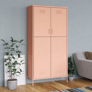 emrik-steel-wardrobe-2-doors-pink