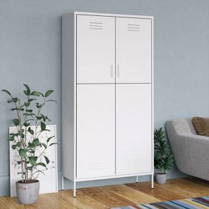 emrik-steel-wardrobe-2-doors-white
