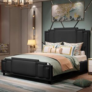 enumclaw-plush-velvet-double-bed-black