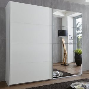 ernie-sliding-door-mirrored-wooden-wardrobe-white