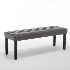 escondido-velvet-dining-bench-dark-grey