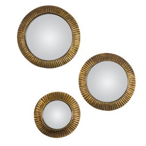 eureka-convex-set-of-3-wall-mirror-bronze-polyresin-frame