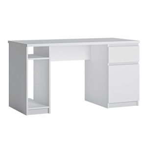 fank-1-door-1-drawer-twin-pedestal-computer-desk-white