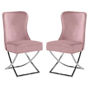 fatin-pink-velvet-dining-chairs-chrome-legs-pair