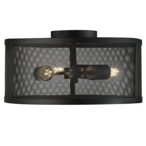 fishnet-3-lights-drum-flush-ceiling-light-matt-black
