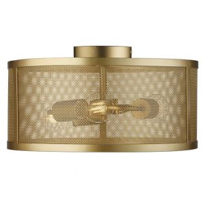 fishnet-3-lights-drum-flush-ceiling-light-matt-gold