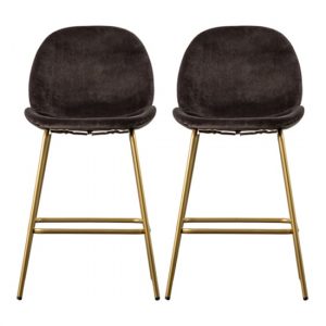 flanaven-chocolate-brown-velvet-bar-stools-a-pair