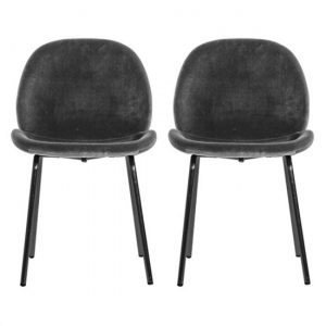 flanaven-dark-grey-velvet-dining-chairs-a-pair
