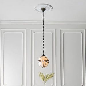 flint-small-tiffany-glass-ceiling-pendant-light-dark-bronze