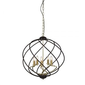 flow-5-lights-ceiling-pendant-light-black-gold