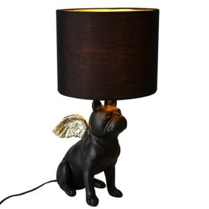 flying-bully-dog-table-lamp-black-gold