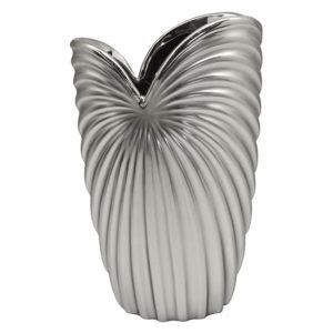 fountain-cut-ceramic-large-decorative-vase-silver