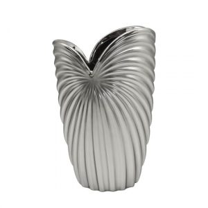 fountain-cut-ceramic-small-decorative-vase-silver