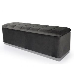 frankfurt-velvet-hallway-storage-bench-dark-grey