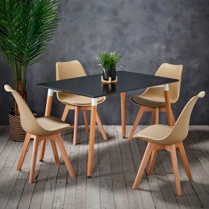 fraser-dining-table-black-4-louvre-putty-chairs