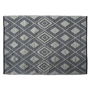 frayne-medium-diamond-design-fabric-rug-black-cream