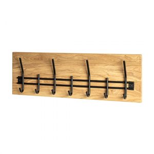 fresno-coat-rack-7-metal-hooks-oak-oiled-black