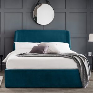 frida-curved-velvet-storage-ottoman-king-size-bed-teal